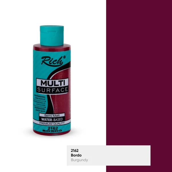 Rich Multisurface 120 ml bordo akrilik boya