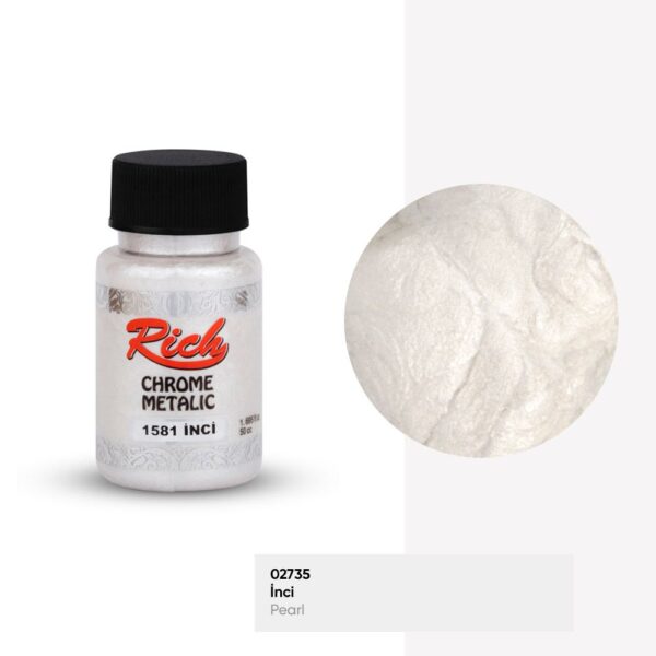 Rich Chrome Metalic 1550 İnci 50 cc