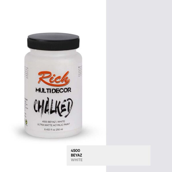 RİCH MULTIDECOR CHALKED BEYAZ 250 ML
