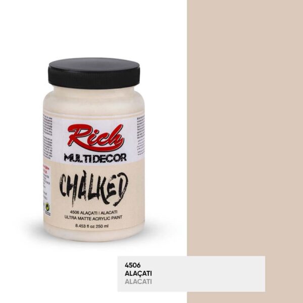 RİCH MULTIDECOR CHALKED ALAÇATI 250 ML BOYA