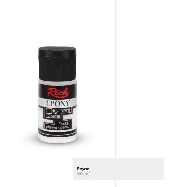 Rich Epoksi Pigment Pasta Beyaz 20 cc