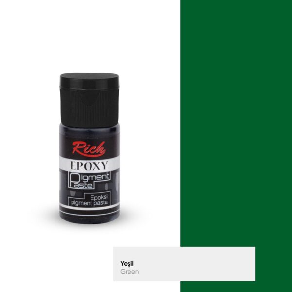 Rich Epoksi Pigment Pasta Yeşil 20 cc