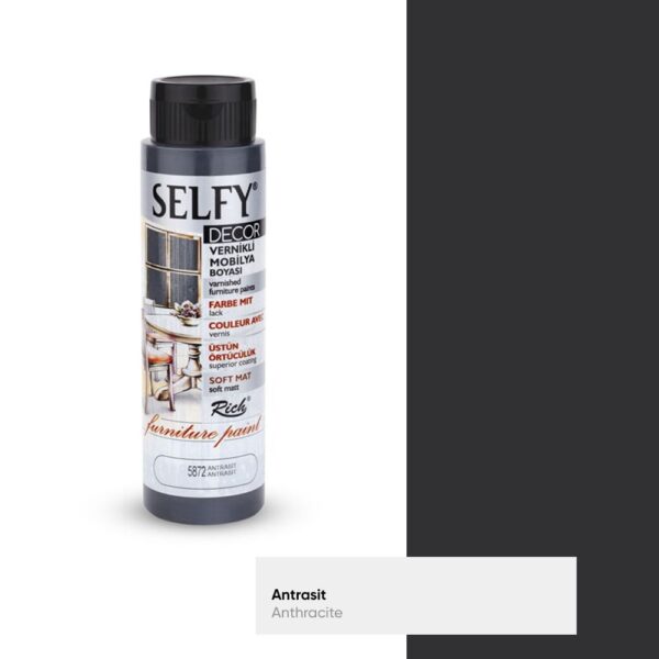 Rich Selfy Decor 5872 Antrasit 500 boya