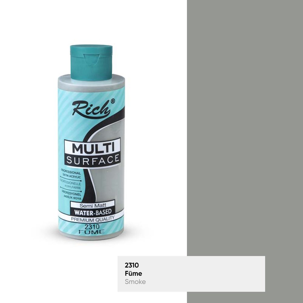 Rich Multisurface 120 ml füme akrilik boya
