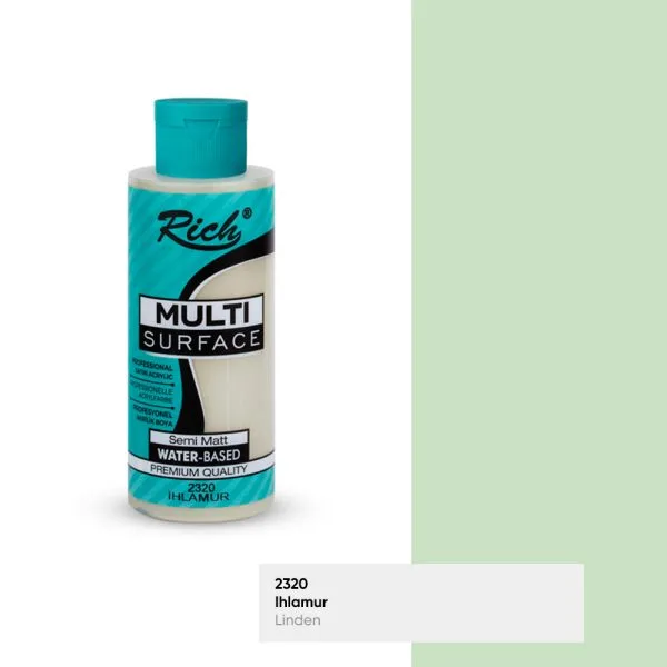 rich Multisurface 120 ml Ihlamur akrilik boya