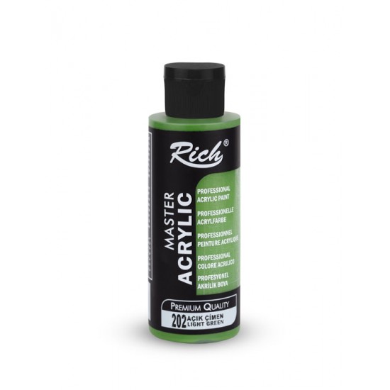 Rich Akrilik 120 ml açık çimen Boya
