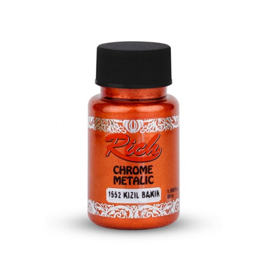 CHROME METALİK 50 CC KIZIL BAKIR boya