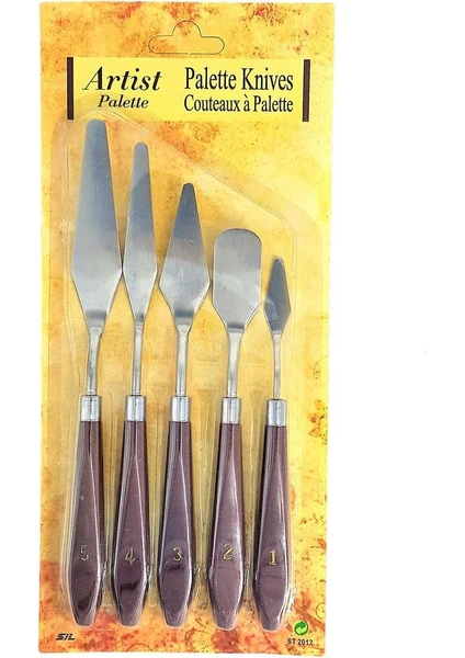 metal spatula 5li set