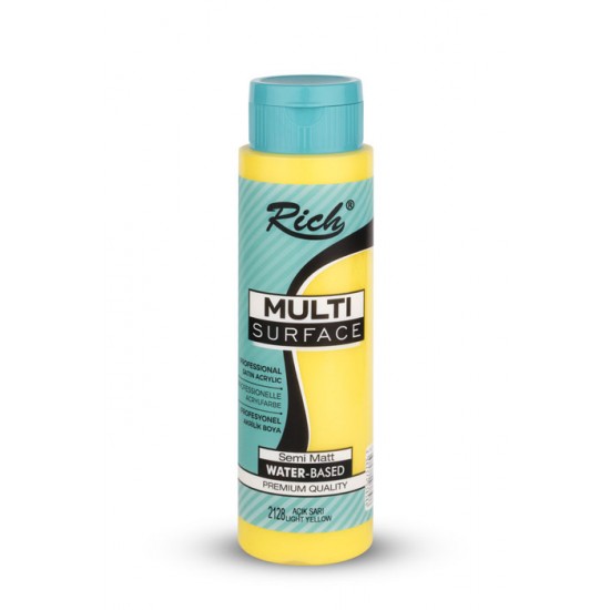 rich multisurface 500 ml açık sarı boya