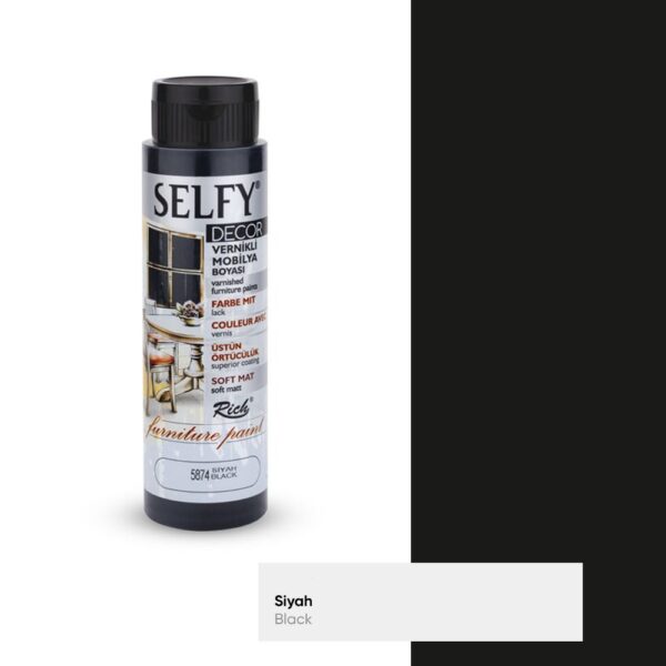 Rich Selfy Decor 5874 Siyah 500 cc