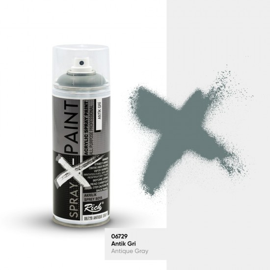 RİCH SPREY BOYA ANTİK GRİ 400 ML