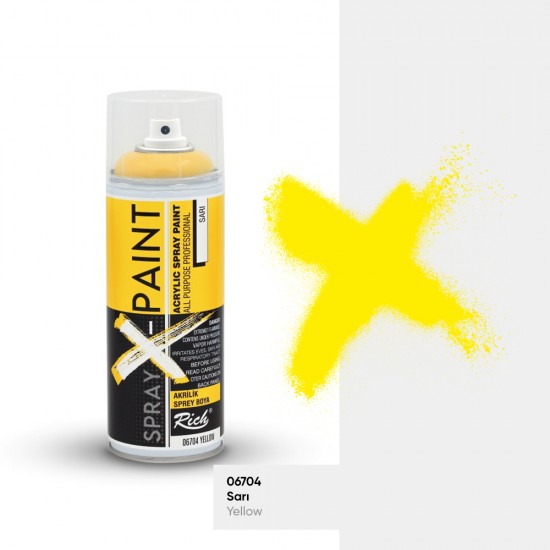 RİCH SPREY BOYA SARI 400 ML